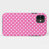 Mittlerer rosa feiner Tupfen iPhone 5 Fall Case-Mate iPhone Hülle (Rückseite (Horizontal))
