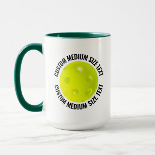 Mittlerer Text H. GREEN Combo 15oz Individuelles P Tasse