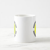 Mittlerer Text & Pickleball 11oz Benutzerdefiniert Verwandlungstasse (Mittel)