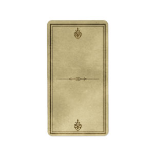 Mittlerer Trank-Apotheker-Aufkleber Adressaufkleber