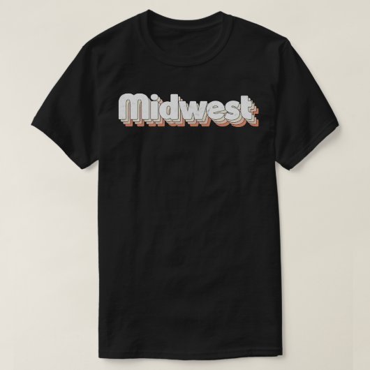 Mittlerer Westen 1 T-Shirt (Design vorne)