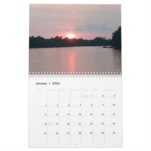 Mittlerer Westen Kalender (Jan 2026)