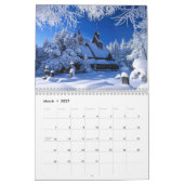 Mittlerer Winterkalender Kalender (Mär 2027)