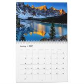 Mittlerer Winterkalender Kalender (Jan 2027)