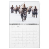 Mittlerer Yellowstone-Park-Kalender Kalender (Jan 2027)