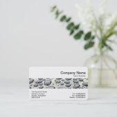 Mittleres Band - Auto-Haube Visitenkarte (Stehend Vorderseite)