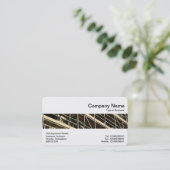Mittleres Band - Baugerüst Visitenkarte (Stehend Vorderseite)