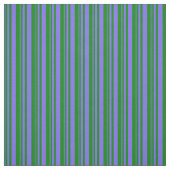 Mittleres Blatt Blau und grüne Farbmuster Stoff (Muster)