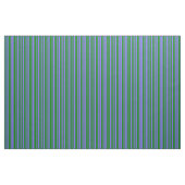 Mittleres Blatt Blau und grüne Farbmuster Stoff (Fat Quarter (45,7 x 55,9 cm))