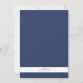 Mittleres Einladung (Rückseite)