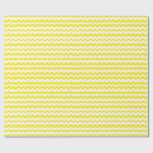 Mittleres Gelbes und Weiß bewegt Packpapier (Flach)