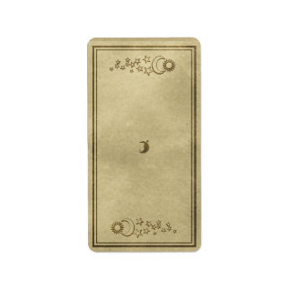 Mittleres Himmelsapothecary Label Adressaufkleber