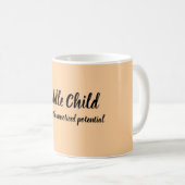 Mittleres Kind Kaffeetasse (VorderseiteRechts)