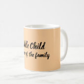 Mittleres Kind Kaffeetasse (VorderseiteRechts)