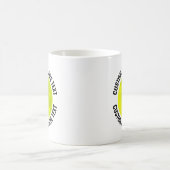 Mittleres Personalisiertes Text Pickleball 11oz. B Kaffeetasse (Mittel)