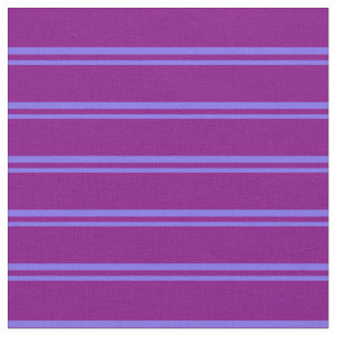 Mittleres Schiefer Blau und Lila gestreiftes Muste Stoff