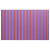 Mittleres Schiefer Blau und Rote Linse Muster Stoff (Yard (91,4 cm))