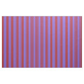 Mittleres Schiefer Blau und Rote Linse Muster Stoff (Fat Quarter (45,7 x 55,9 cm))