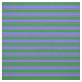 Mittleres Schieferblau und Waldgrün Muster Stoff (Muster)
