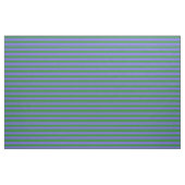 Mittleres Schieferblau und Waldgrün Muster Stoff (Fat Quarter (45,7 x 55,9 cm))