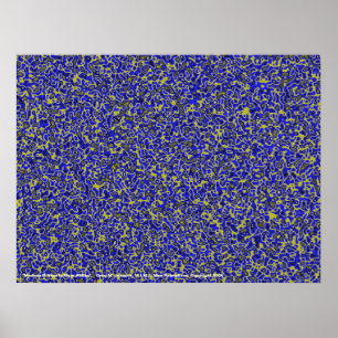 Mittleres Schwierigkeits-Labyrinth #08bg Poster