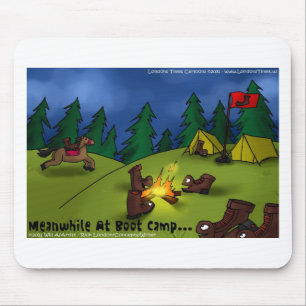 Mittlerweile @ Boot Camp Funny T-Shirts Karten Ges Mousepad