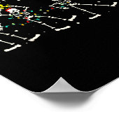 Mittlerweile in der Radiologie Xmas Light Christma Poster (Ecke)