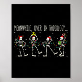 Mittlerweile in der Radiologie Xmas Light Christma Poster (Vorne)