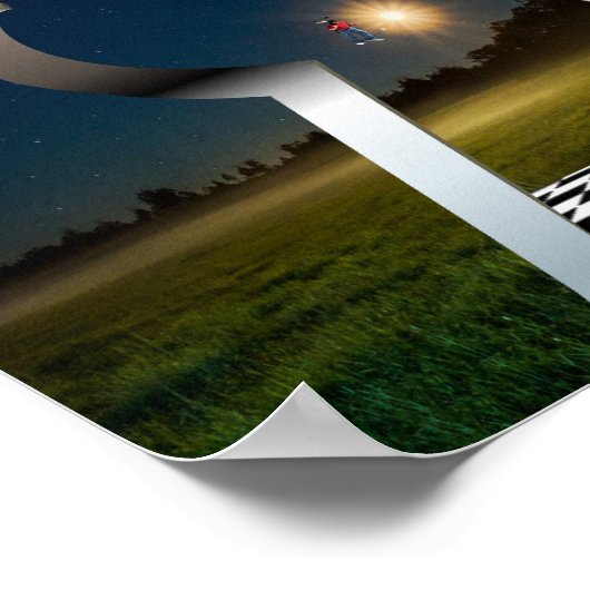 Mittlerweile Print Poster (Ecke)