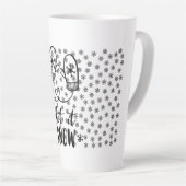 Mittons Schneeflocke, damit es Latte Tasse schneid (Rechte Ecke)