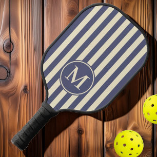 Mitts des Jahrhunderts Polo Streifen Lavendel Bris Pickleball Schläger
