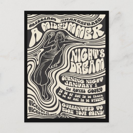 Mittsommer der Liebe Postkarte (Vorderseite)