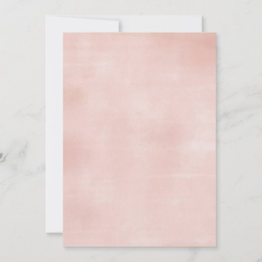 Mittsommer | Einladung von Bridesmaid Brunch (Rückseite)