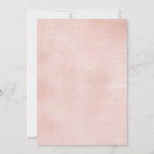 Mittsommer | Einladung von Lingerie Dusche (Rückseite)