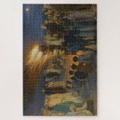 Mittsommer Eve Bonfire am Skagen Beach, P.S. Krøye Puzzle (Vertikal)