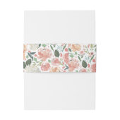 Mittsommer Gemustert Einladungsbanderole (Rückseitenbeispiel)