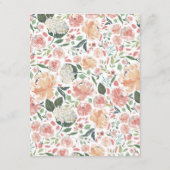 Mittsommer | Guest Details Card Begleitkarte (Rückseite)