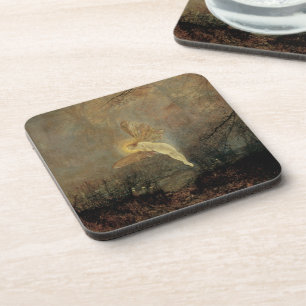 Mittsommer-Nacht von Grimshaw, viktorianische Vint Getränkeuntersetzer