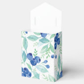 Mittsommer Rustic Blueberry Berry Summer Pattern Geschenkschachtel (Geöffnet)