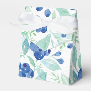Mittsommer Rustic Blueberry Berry Summer Pattern Geschenkschachtel