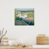 Mittsommer Twilight W. L. Metcalf Fine Art Poster (Küche)