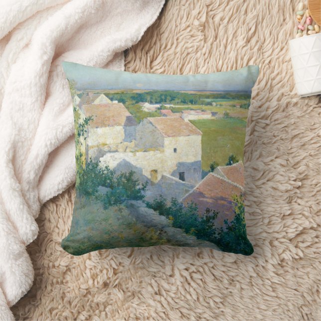 Mittsommer Twilight Willard Metcalf Kunst, Dichtun Kissen (Decke)