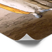 Mittsommerabend aus dem Grab "Kostüm von Yorkshire Poster (Ecke)