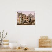 Mittsommerabend aus dem Grab "Kostüm von Yorkshire Poster (Küche)