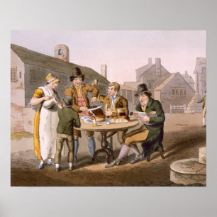 Mittsommerabend aus dem Grab "Kostüm von Yorkshire Poster