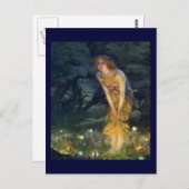 Mittsommerabend Fairy Dance Postkarte (Vorne/Hinten)