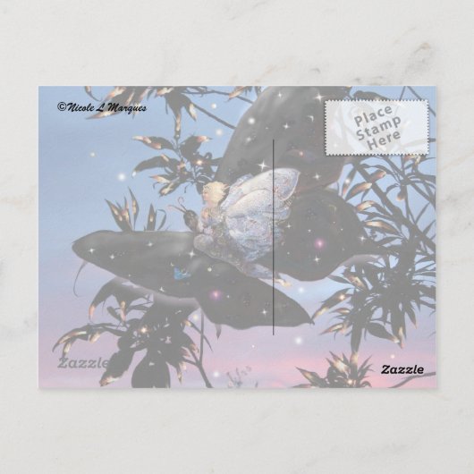 Mittsommerabend! Postkarte (Rückseite)