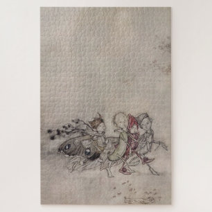 „Mittsommerfeen“ von Arthur Rackham Puzzle