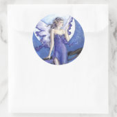 Mittsommerliche Nachtaufkleber Runder Aufkleber (Tasche)