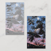 Mittsommerlicher Nachtflug! Visitenkarte (Vorne/Hinten)